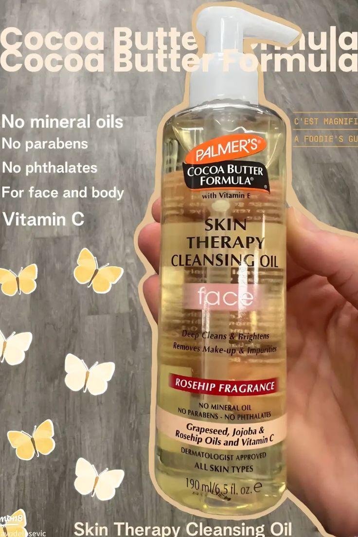 Palmers Skin Therapy Facial Cleansing Oil 190ml